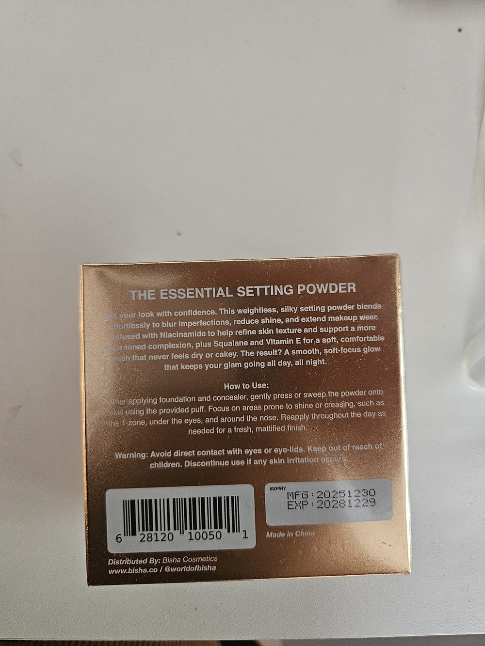 BISHA The Essential Setting Powder - Tokyo Translucent - Picture 4 of 5